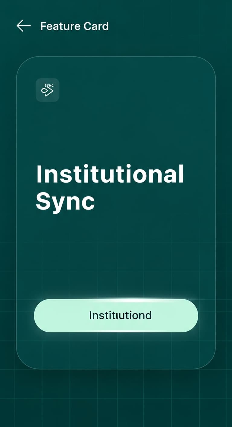Institutional Sync
